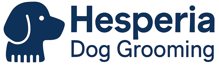 Hesperia Dog Grooming Logo